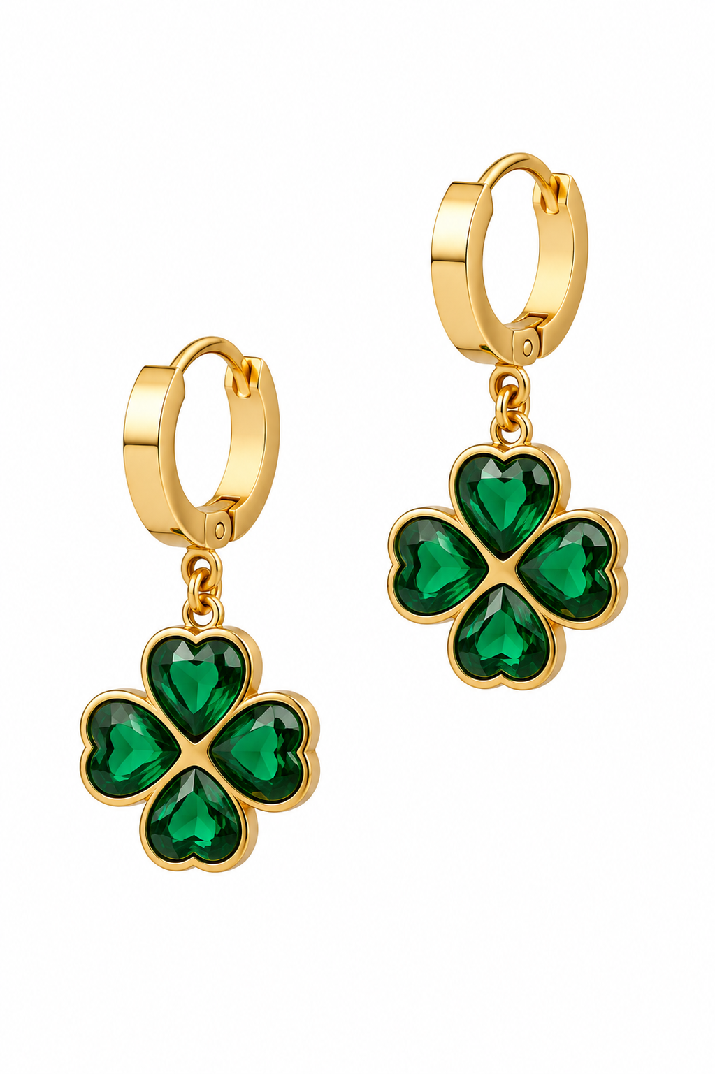 Stainless Steel Gold Earring