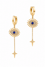 Stainless Steel Mix Colour Earring