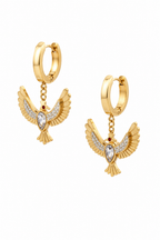 Stainless Steel White Earring