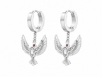 Stainless Steel White Earring
