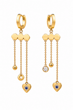 Stainless Steel Mix Colour Earring