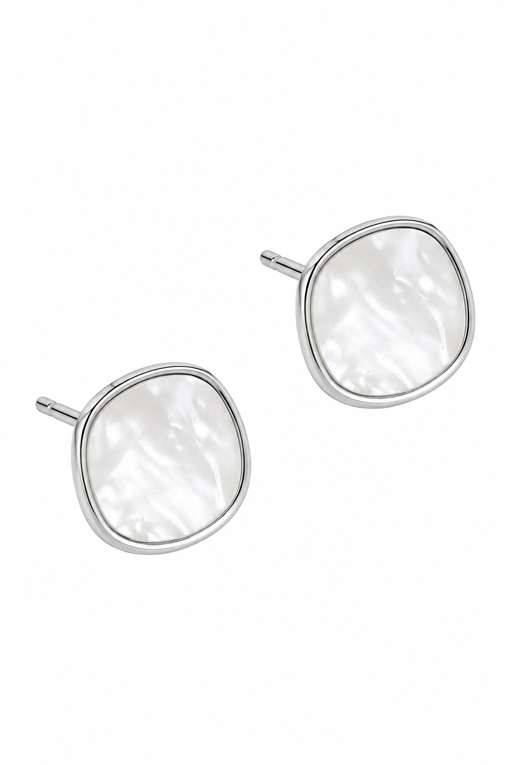 Stainless Steel White Earring