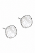 Stainless Steel White Earring