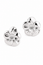 Stainless Steel Silver Earring