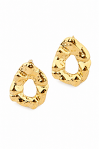 Stainless Steel Gold Earring