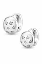 Stainless Steel White Earring