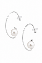 Stainless Steel White Earring