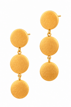 Stainless Steel Gold Earring