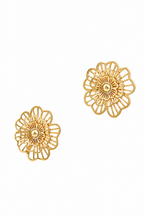 Stainless Steel Gold Earring