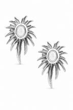 Stainless Steel White Earring