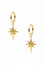 Stainless Steel White Earring