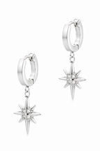 Stainless Steel White Earring