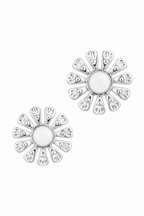 Stainless Steel White Earring