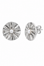 Stainless Steel White Earring