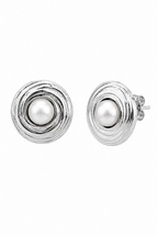 Stainless Steel White Earring