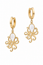 Stainless Steel White Earring
