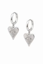 Stainless Steel White Earring