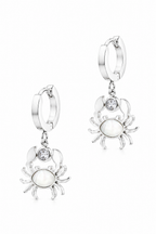 Stainless Steel White Earring