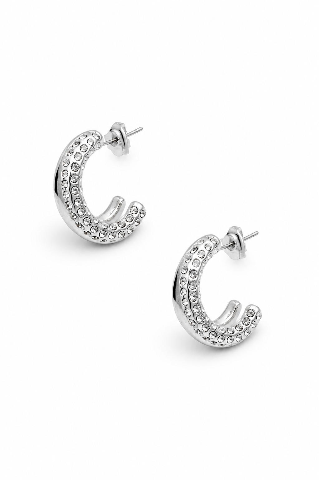 Stainless Steel White Earring