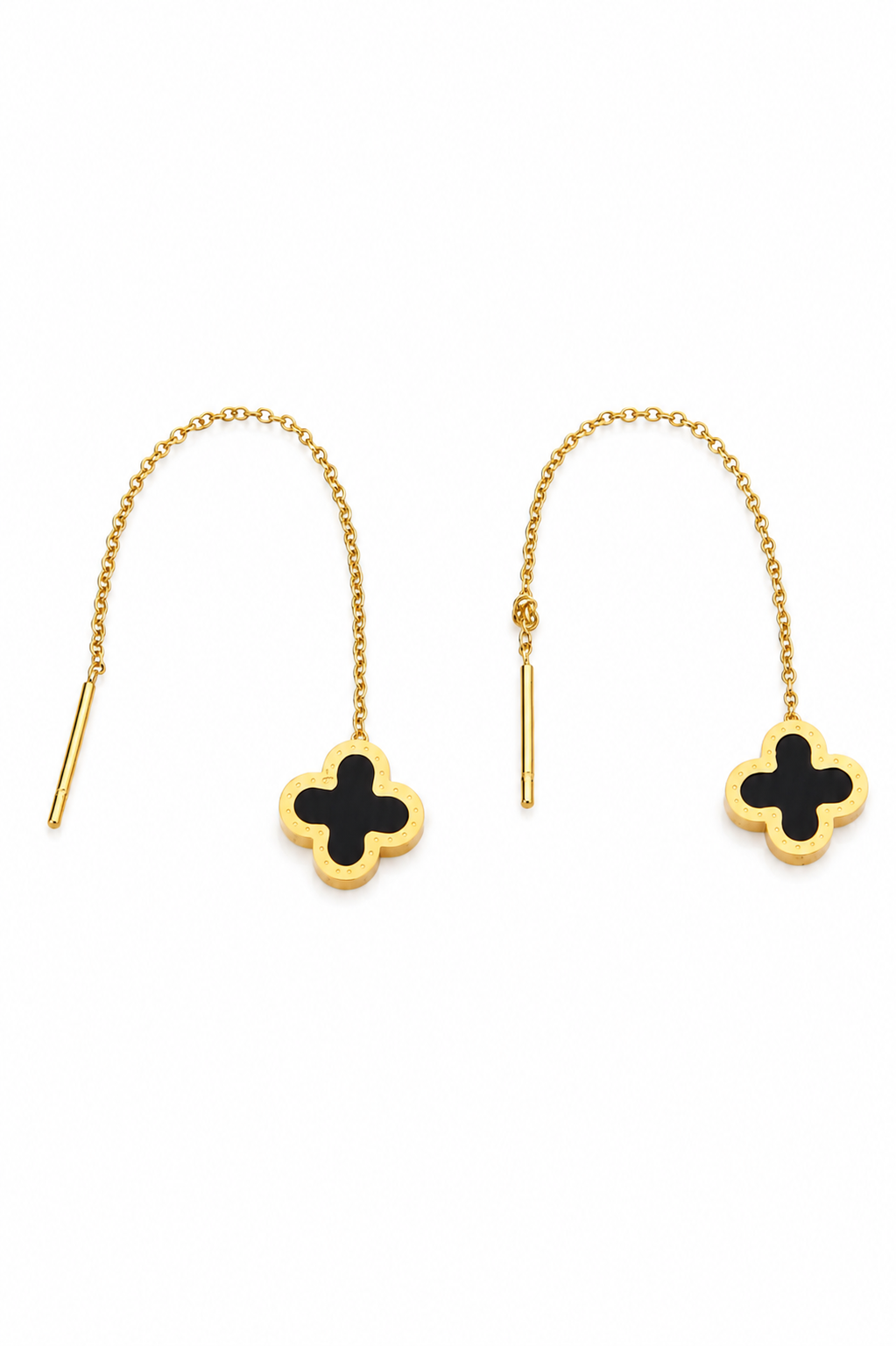 Stainless Steel Black Earring Main image