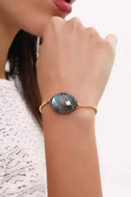 Hematite & Labradorite Bracelet