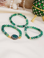 Agathe & Hematite Bracelet