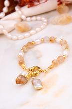 Pearl & Citrine Bracelet