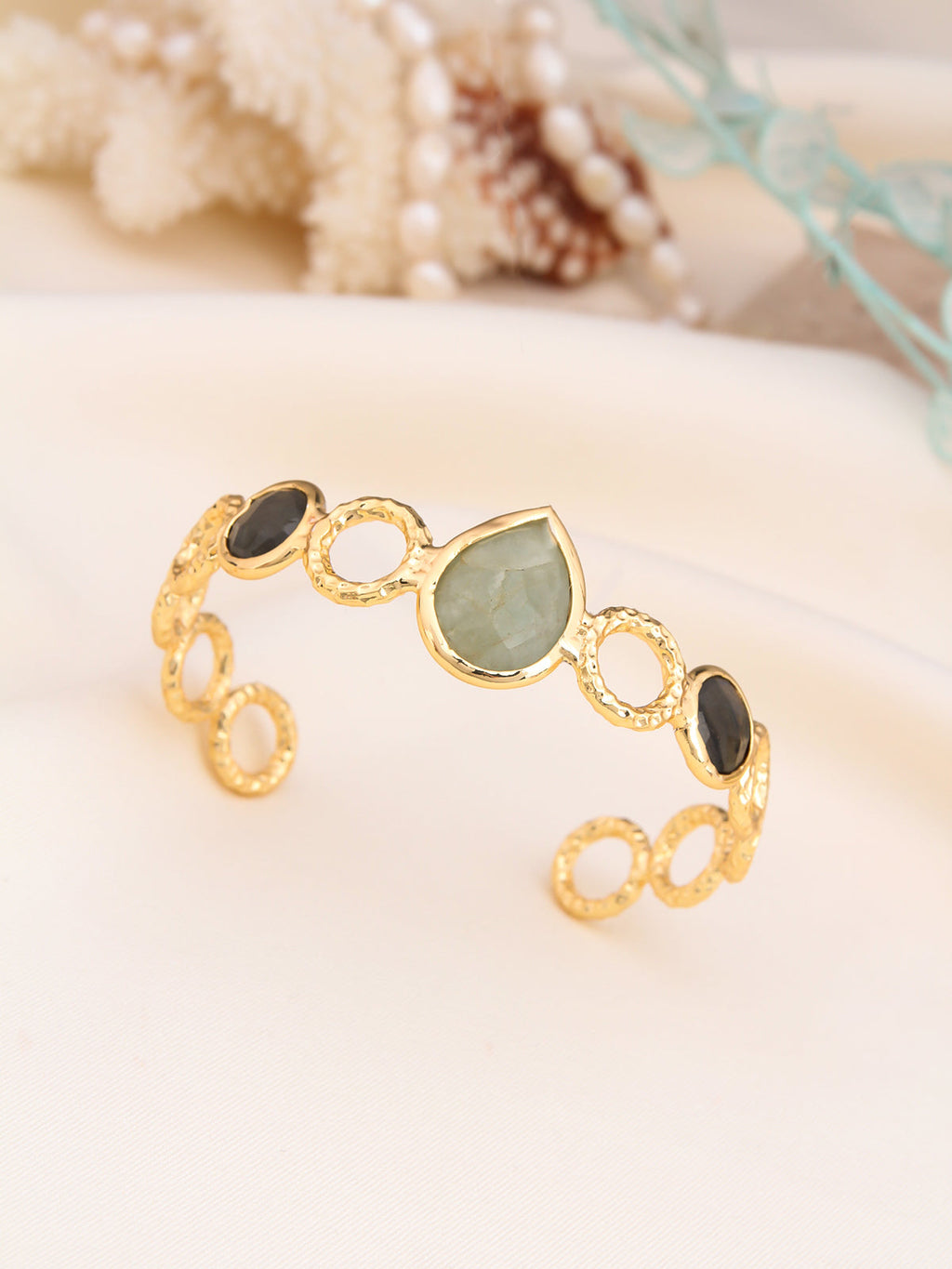 Prehnite & Labradorite Bracelet