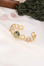 Pink Quartz & Prinayt Bracelet