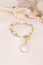 Pearl & Zircon Bracelet