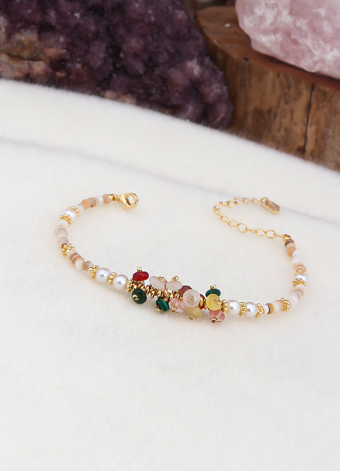 Agate & Pearl Bracelet Main image