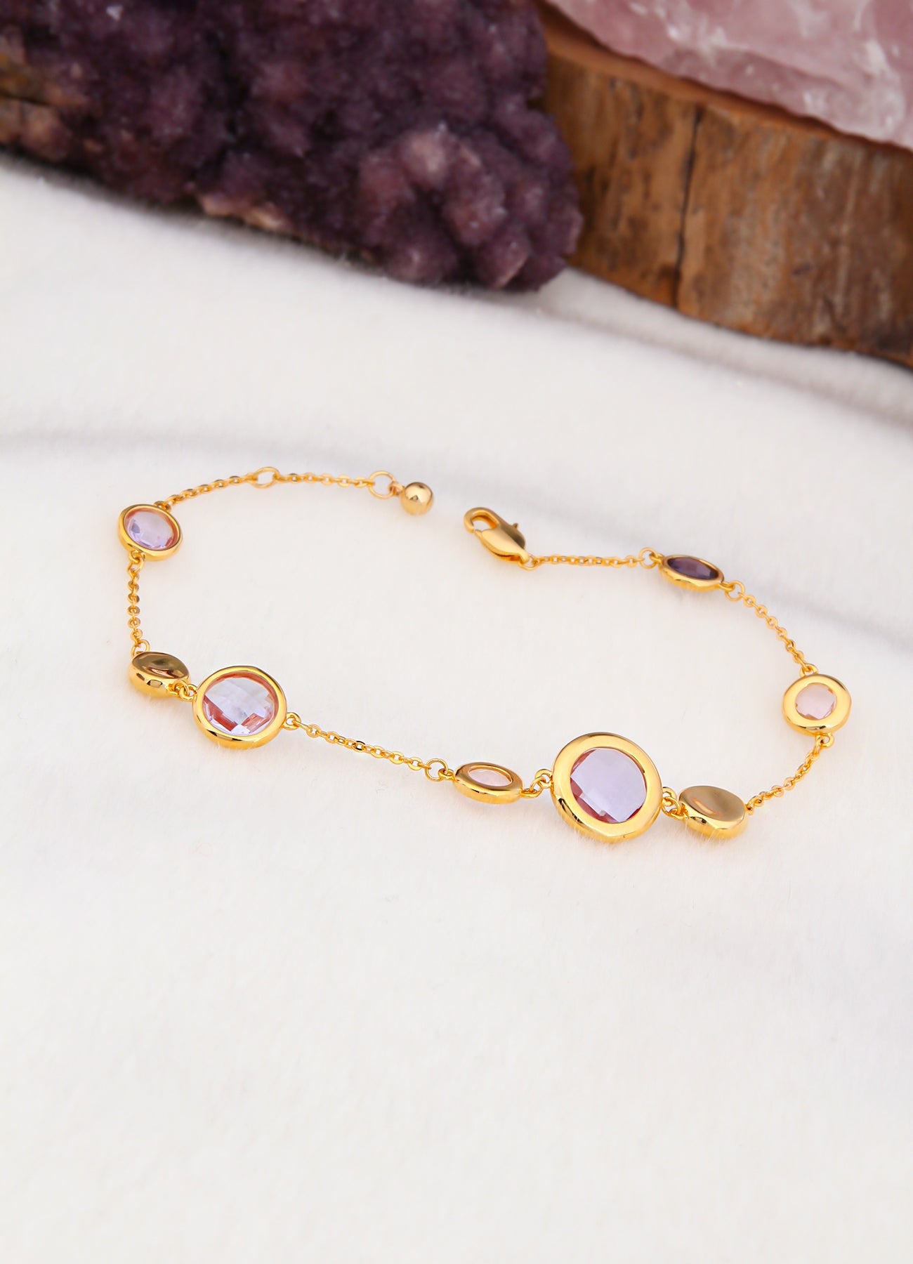 Zircon & Pearl Bracelet Image principale du produit
