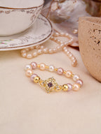 Pearl & Zircon Bracelet