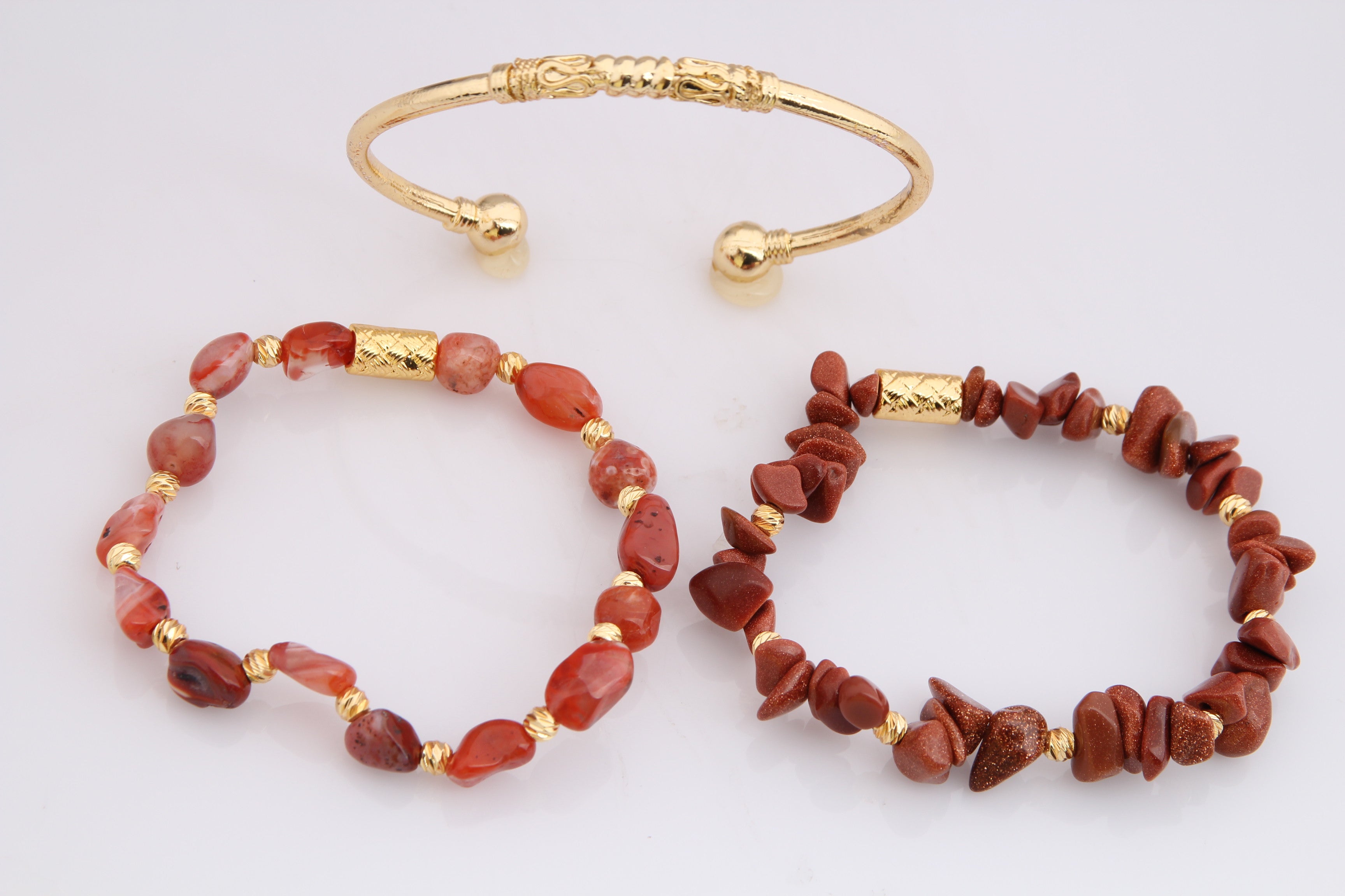 Agate & Star Stone Bracelet Main image