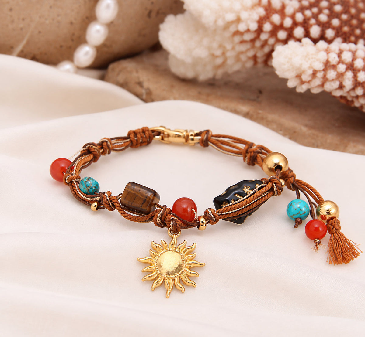 Agate & Turquoise Bracelet Main image