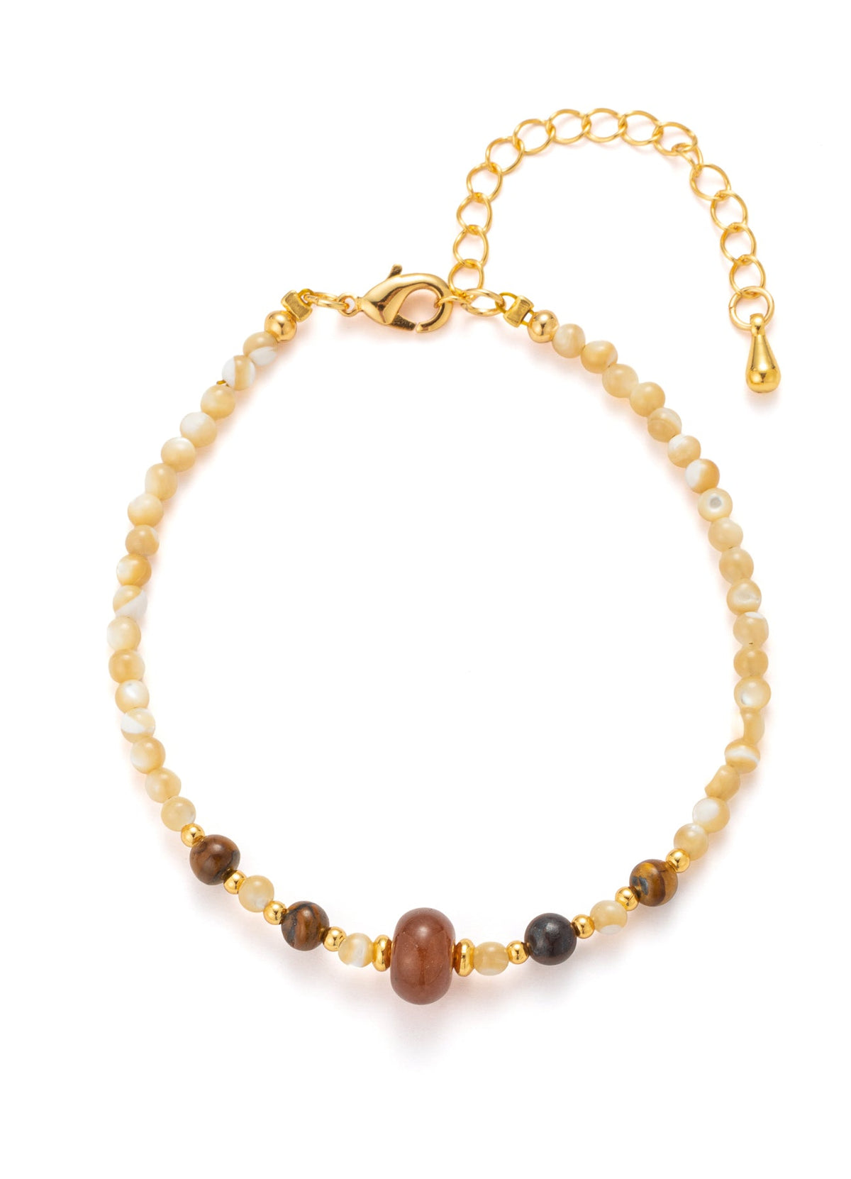 Nacre & Tiger Eyes Bracelet Main image