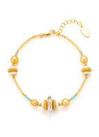 Pearl & Turquoise Bracelet