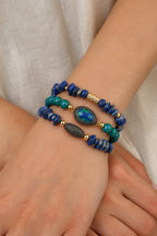 Varasite & Lapis Bracelet