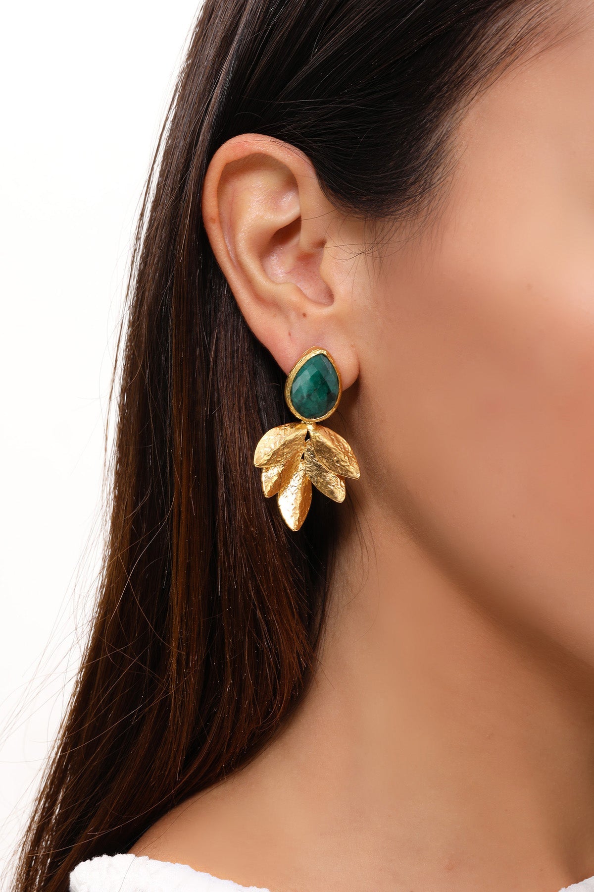 Agate Boucles d'oreilles Main image