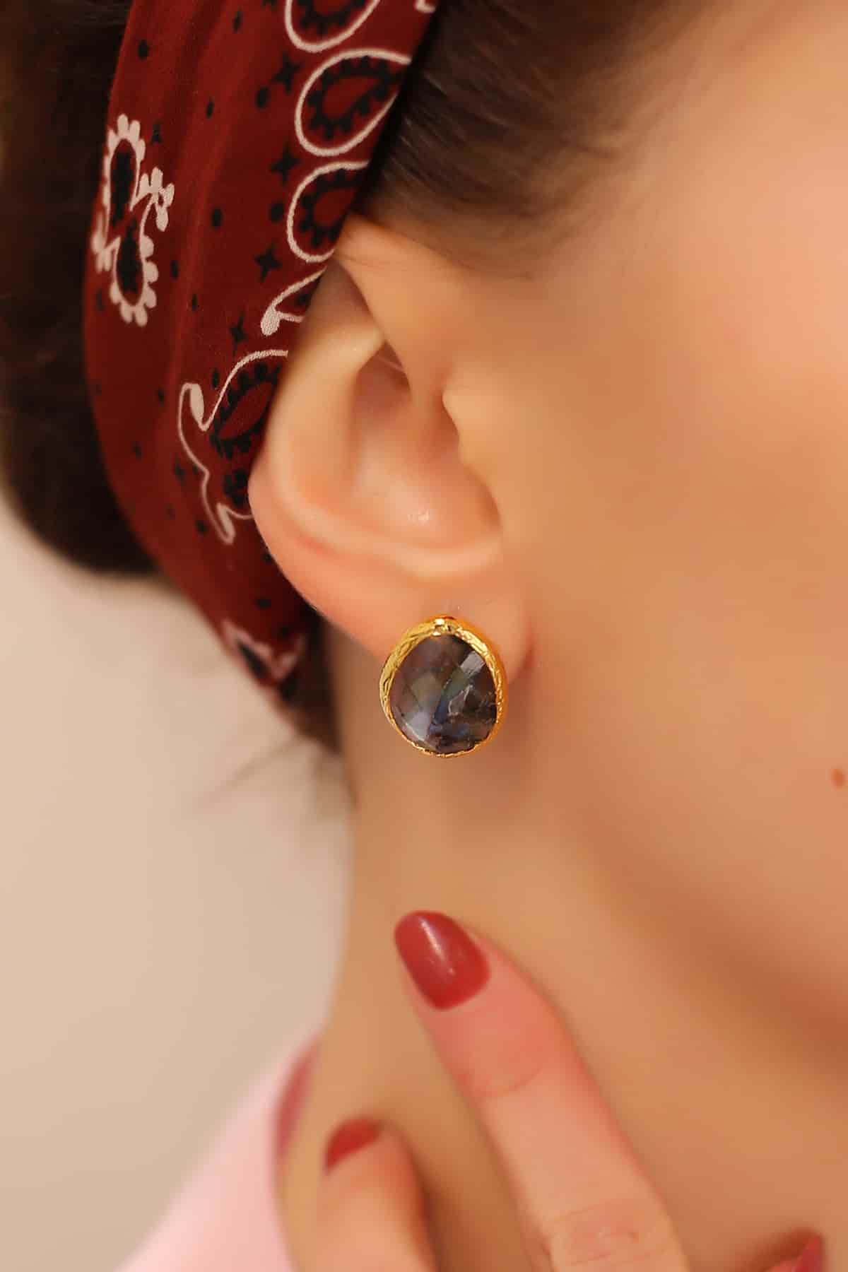 Labradorite Boucles d'oreilles Image principale du produit