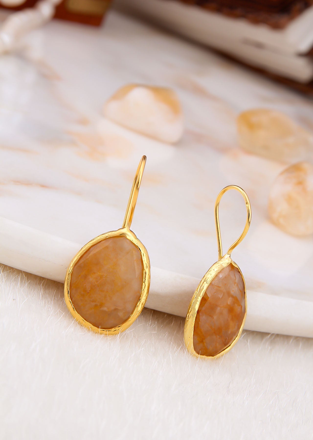Sunstone Boucles d'oreilles