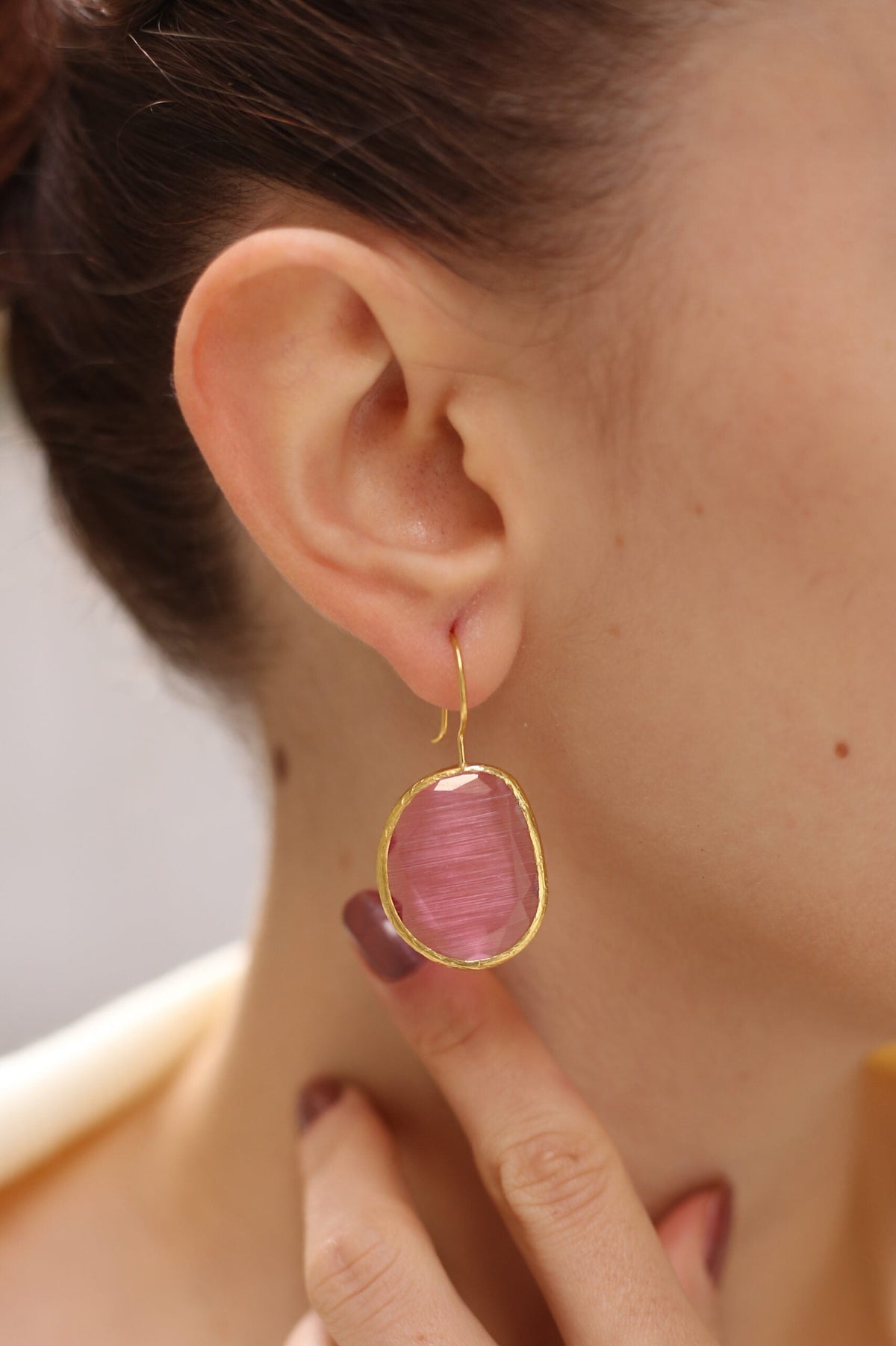 Cat Eyes Boucles d'oreilles Main image