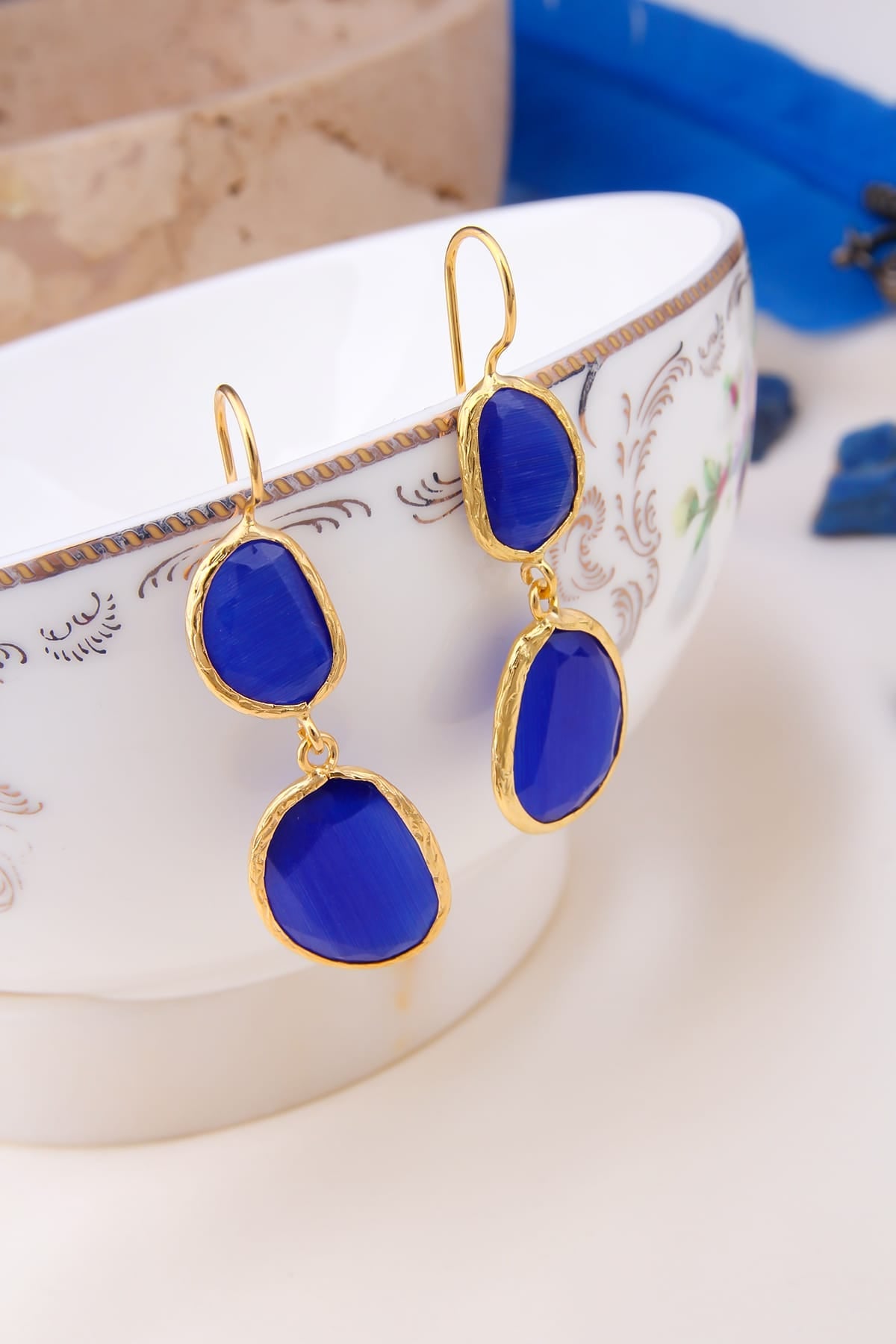 Cat Eyes Boucles d'oreilles Main image