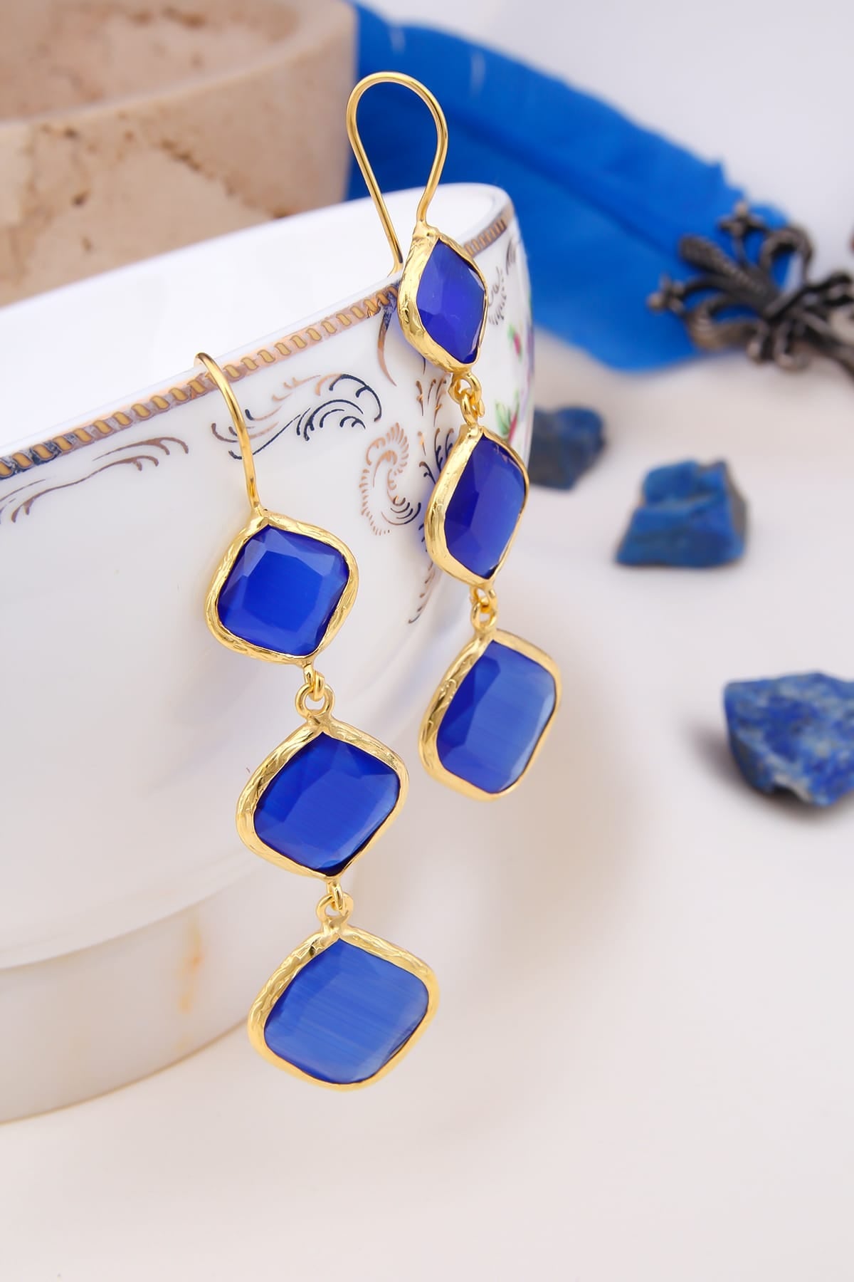 Cat Eyes Boucles d'oreilles
