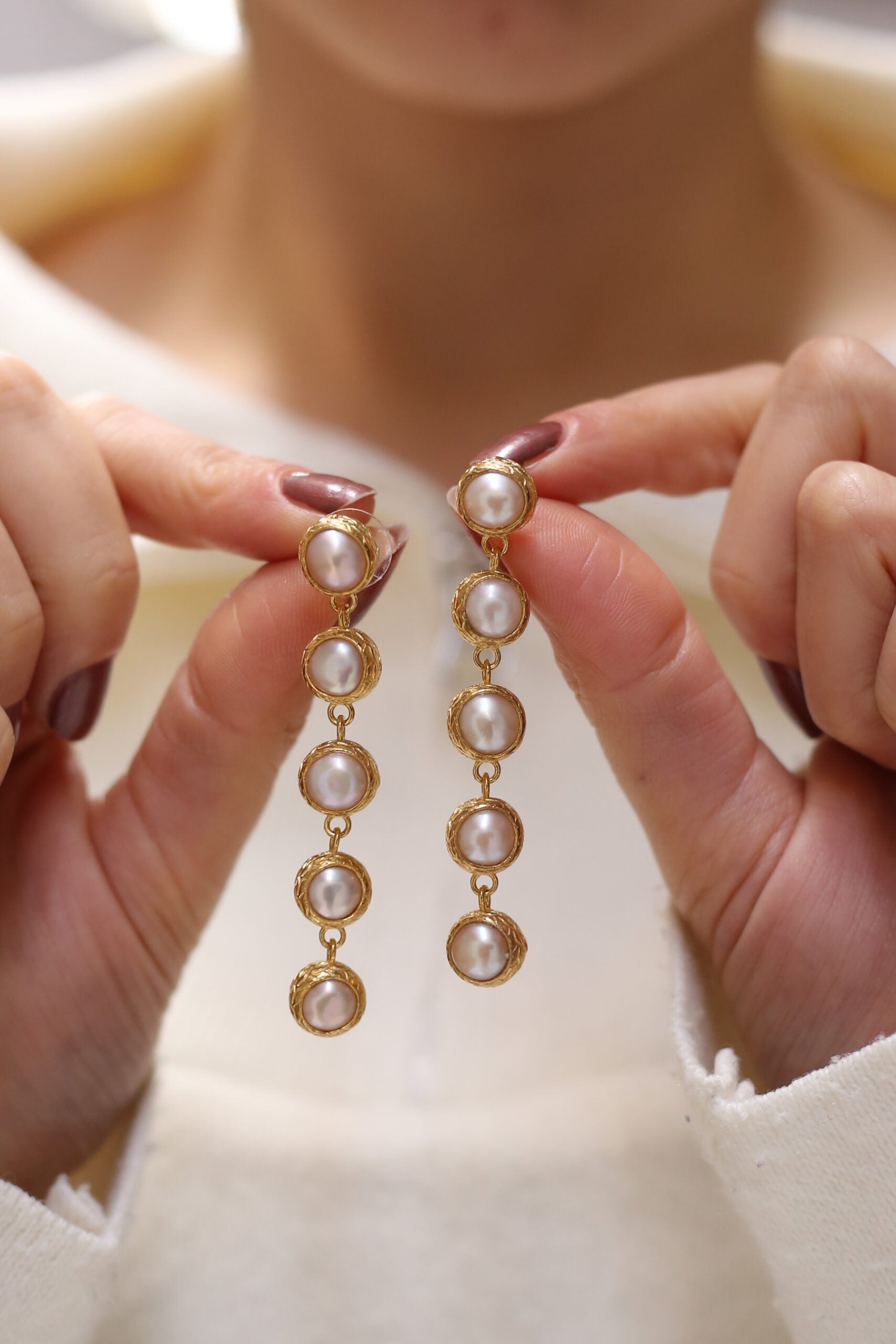 Pearl Boucles d'oreilles Image principale du produit