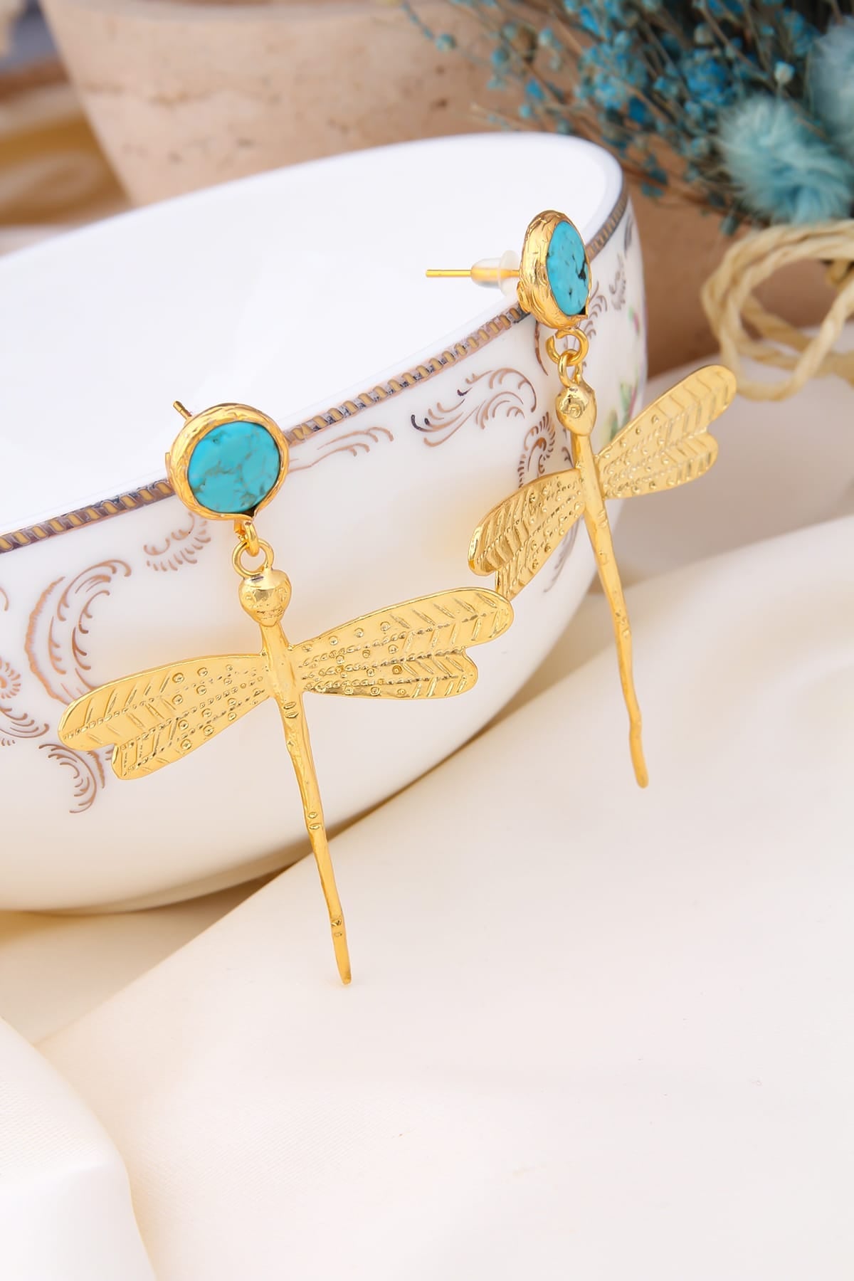 Turquoise Boucles d'oreilles Image principale du produit
