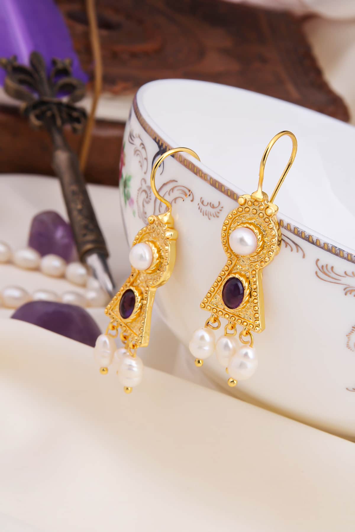 Amethyst Earring Main image