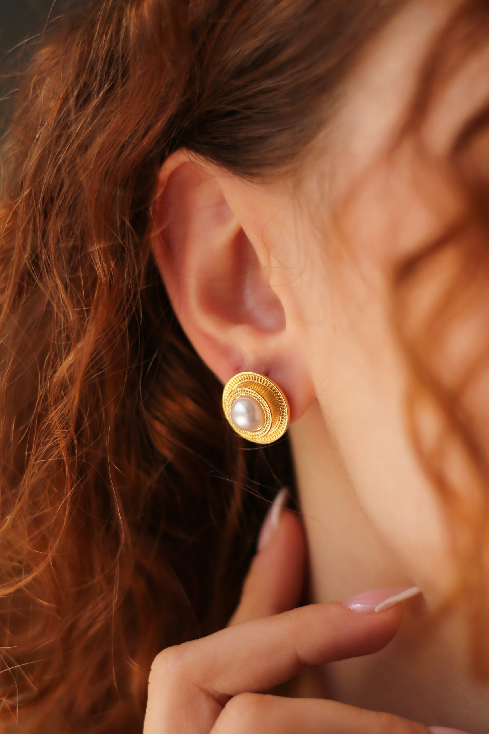 Pearl Boucles d'oreilles