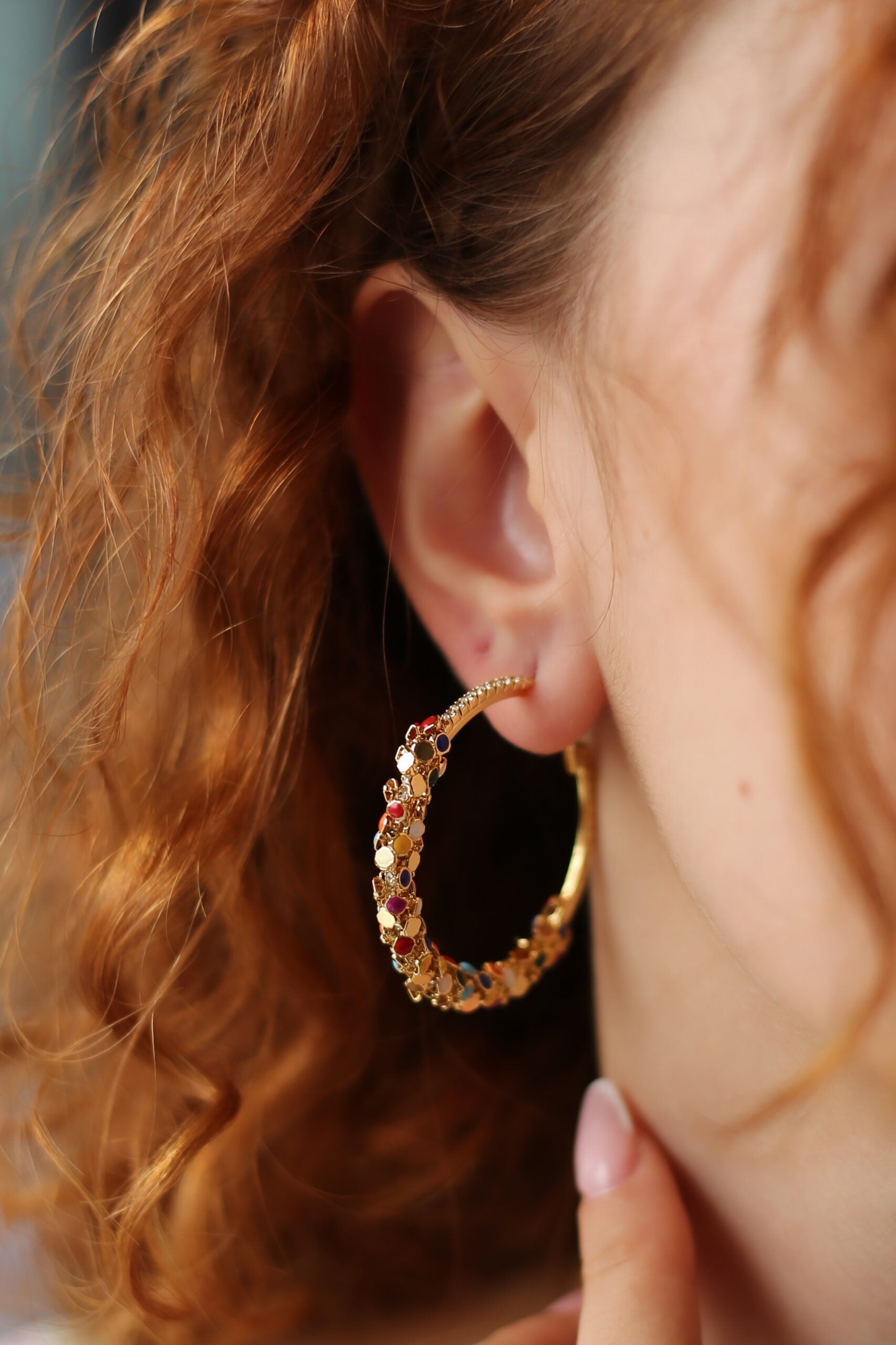 Zircon Boucles d'oreilles Image principale du produit
