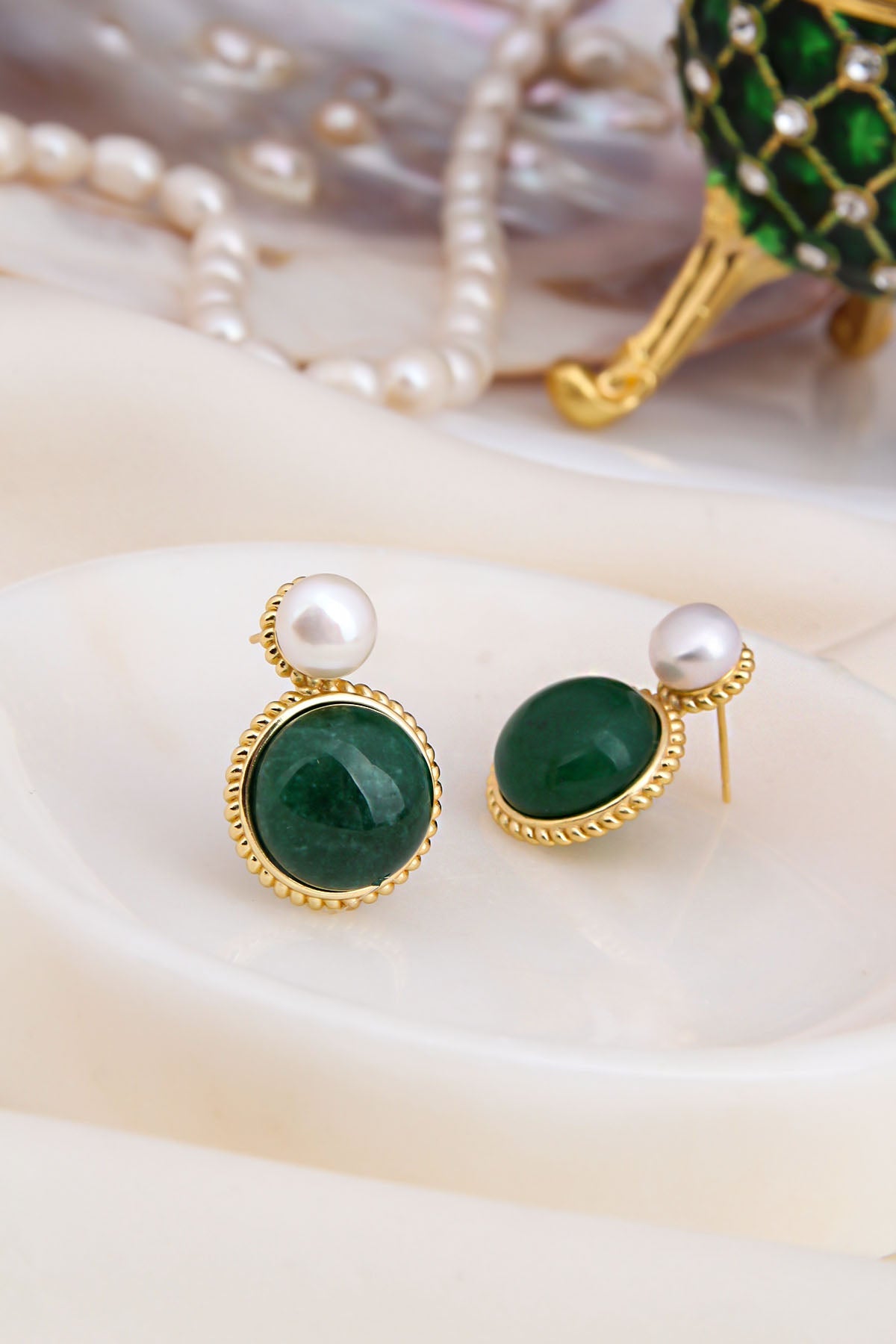 Agathe & Pearl Boucles d'oreilles Image principale du produit
